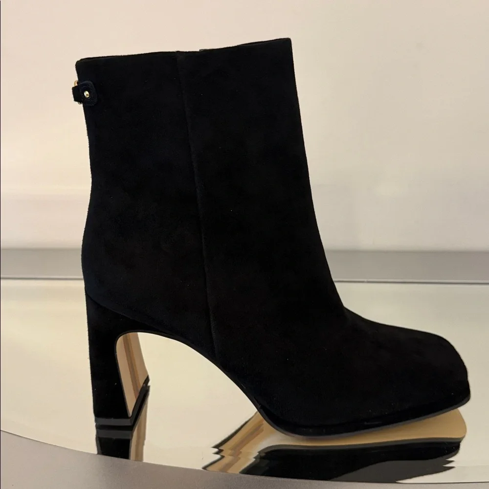 SAM EDELMAN Irie Black Suede Boots Women’s size 9 - Picture 12 of 16